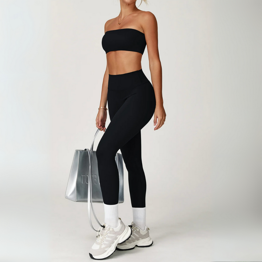 THE WHITNEY BANDEAU & LEGGINGS SET