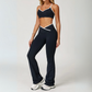 THE ORIARA FLARED LEGGINGS & SPORTS BRA SET