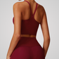 TRACER RIBBED CROP SINGLET