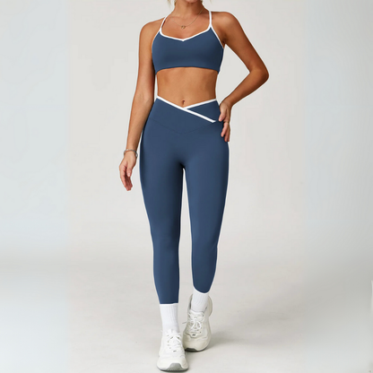 THE ORIARA SEAMLESS LEGGINGS &.SPORTS BRA SET