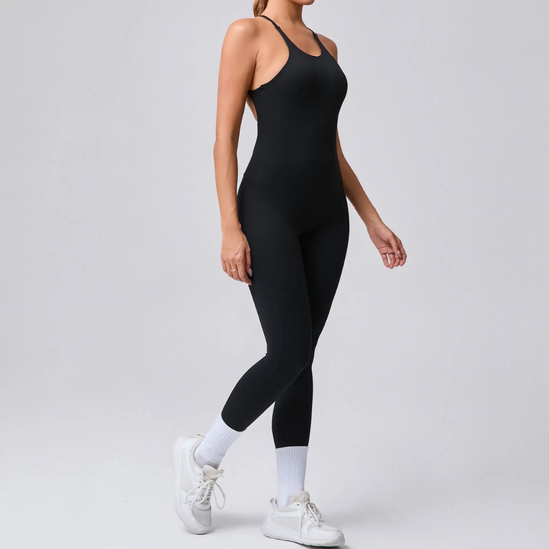 ORLENA STRAPPY BACK SEAMLESS JUMPSUIT