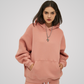 VEIL FLEECE-LINED UNISEX COTTON HOODIE