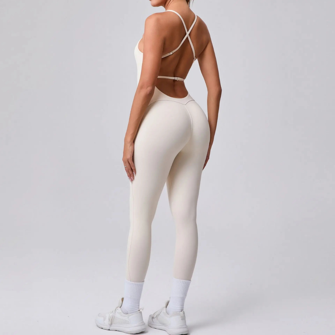 ORLENA STRAPPY BACK SEAMLESS JUMPSUIT