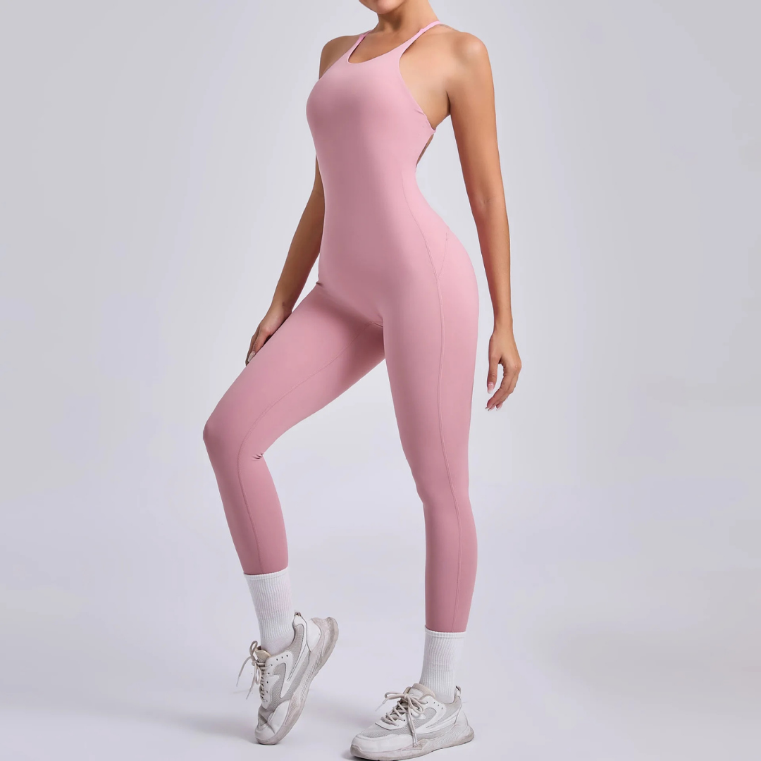 ORLENA STRAPPY BACK SEAMLESS JUMPSUIT