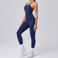 ORLENA STRAPPY BACK SEAMLESS JUMPSUIT