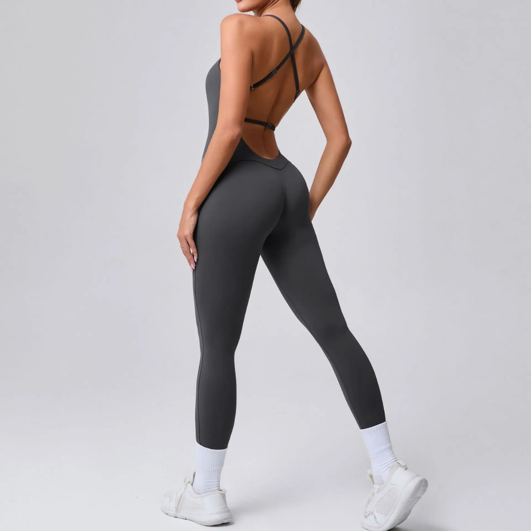 ORLENA STRAPPY BACK SEAMLESS JUMPSUIT