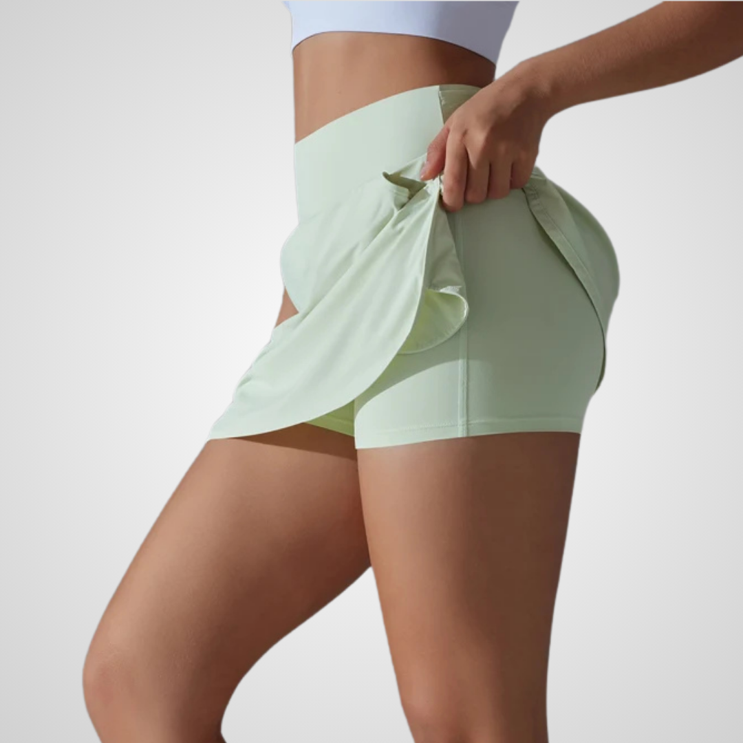 VALESKA HIGH-WAISTED SKORT