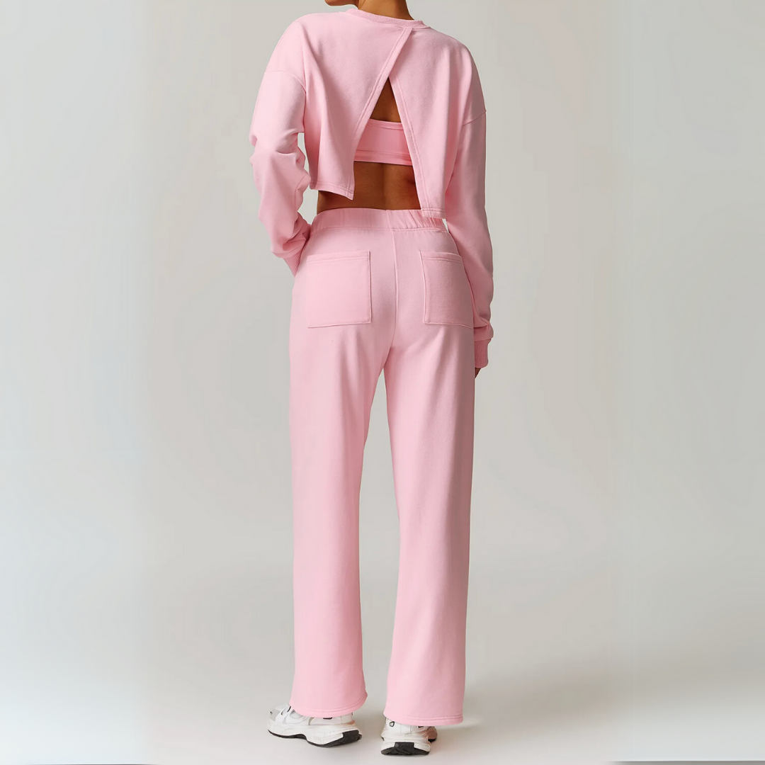 THE COVE OPEN BACK LONG SLEEVE