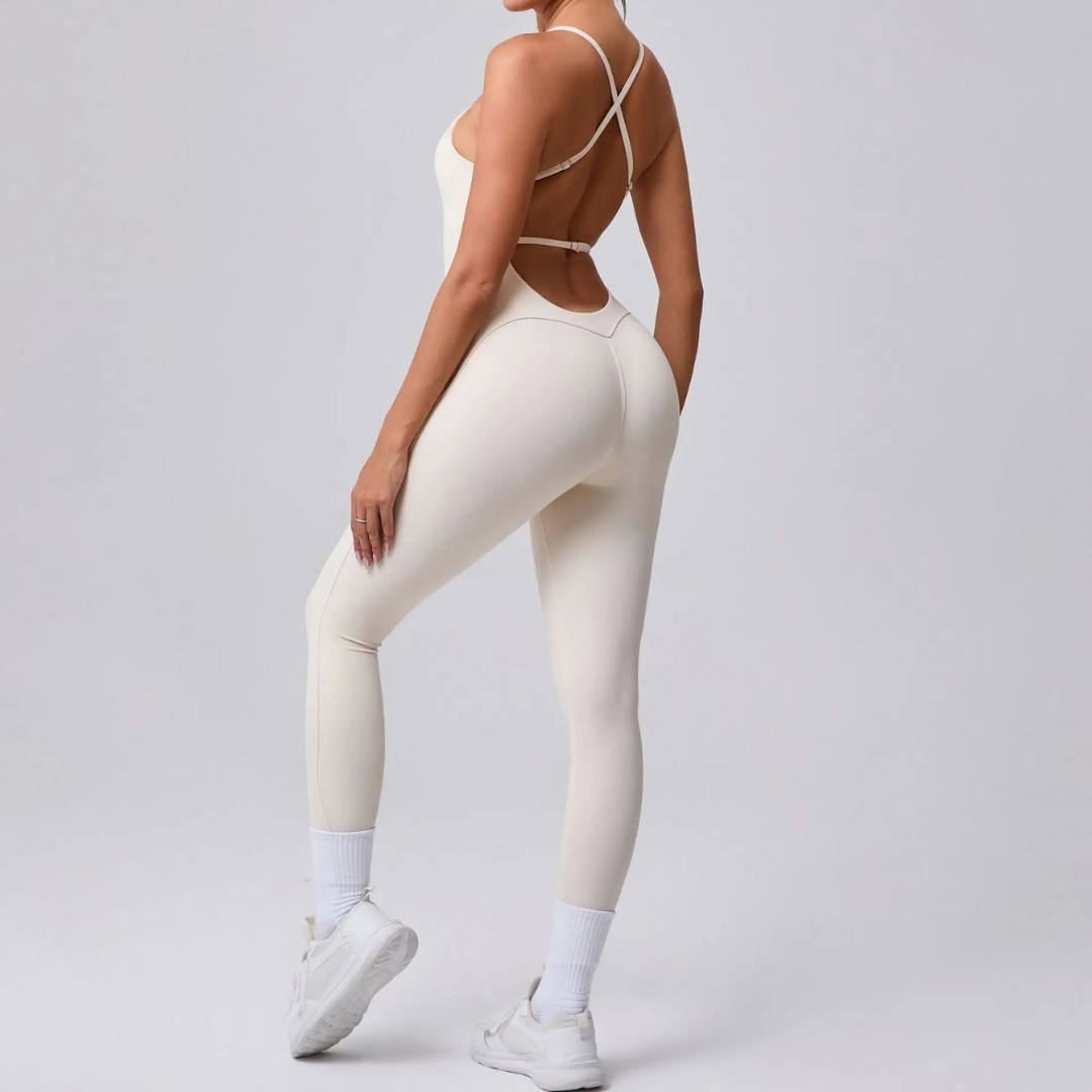 ORLENA STRAPPY BACK SEAMLESS JUMPSUIT