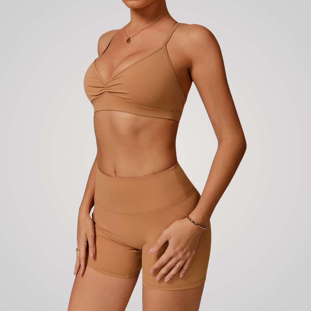 IZARA SPORTS BRA & SHORTS SET
