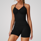 AURORA SEAMLESS HALTER SINGLET