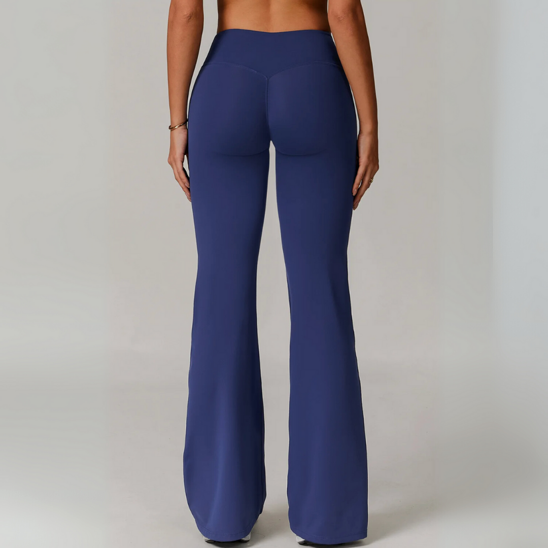 ALINA FLARED MID-RISE LEGGINGS