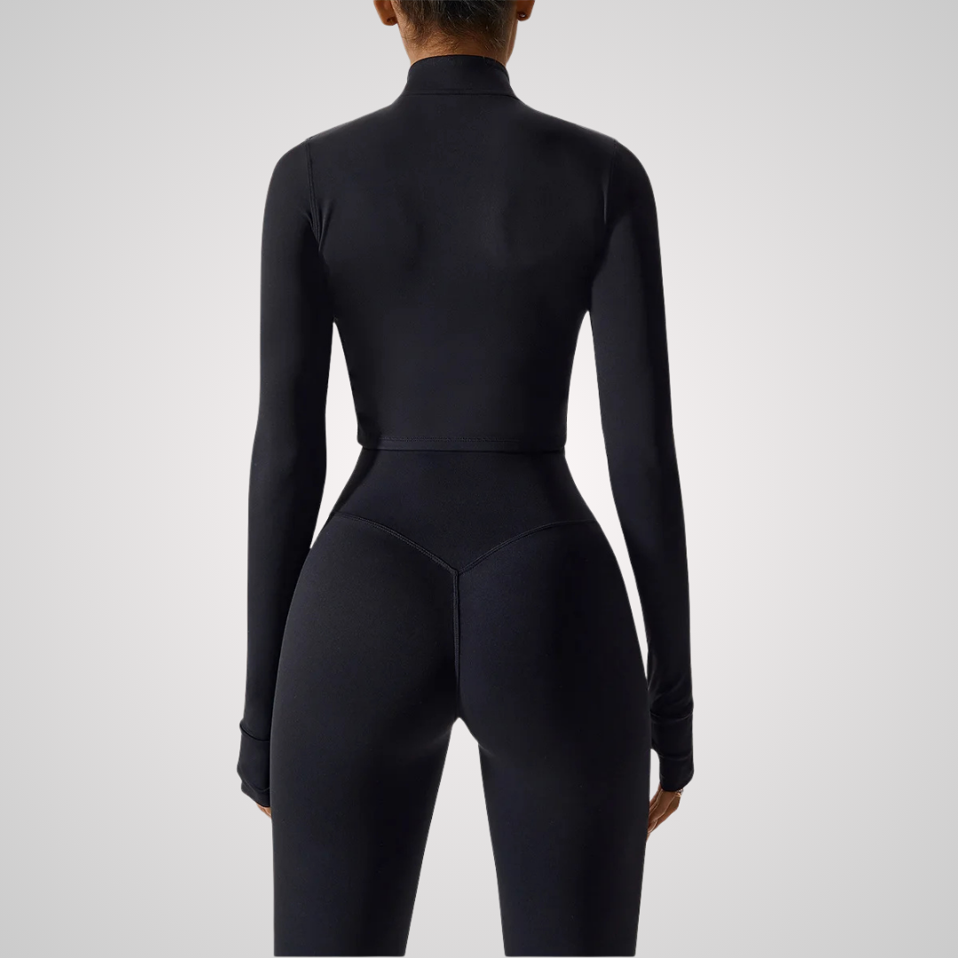 THE SABLE CROPPED TRAINING JACKET