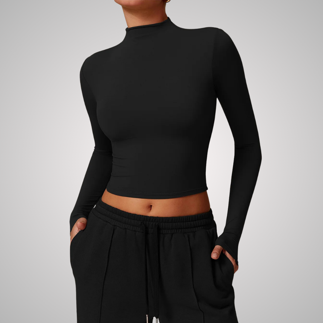 HADLEY CROPPED LONG SLEEVE