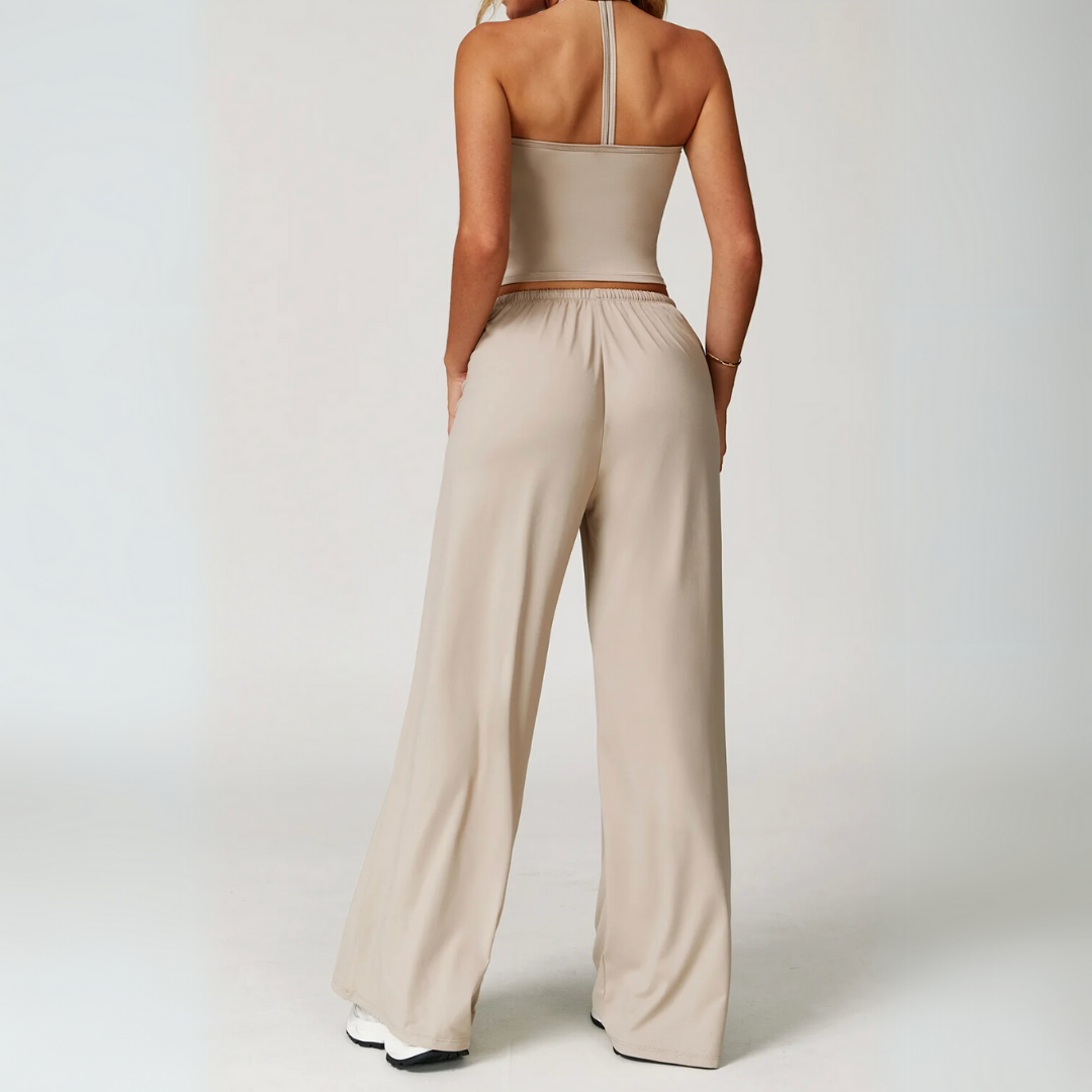 THE LIORA HALTER LOUNGE SET