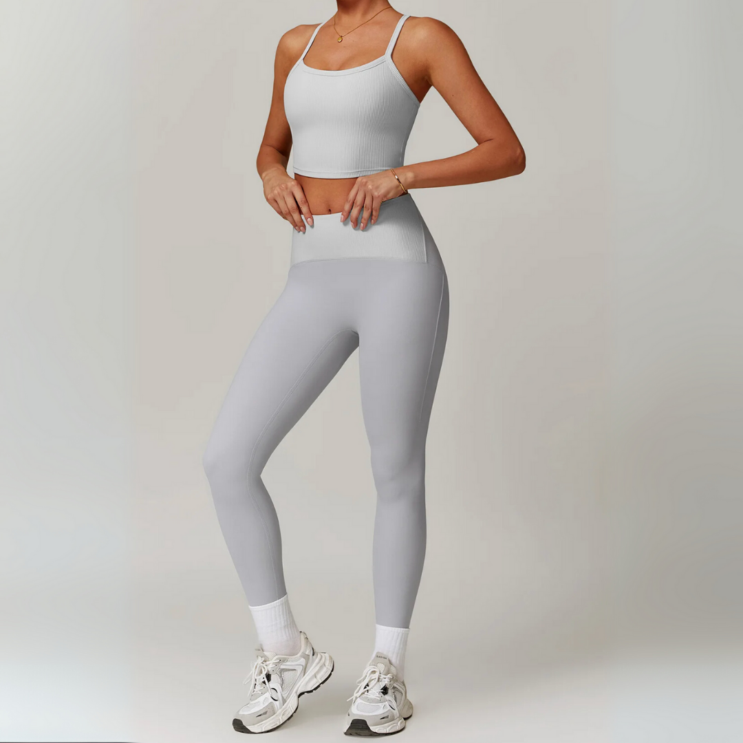 TRACER RIBBED CROP SINGLET