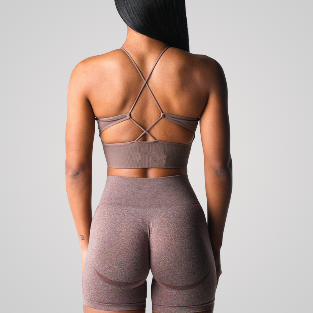 CAMBRAI STRAPPY BACK SPORTS BRA