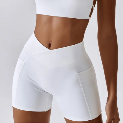 THE CALI V-WAIST SHORTS