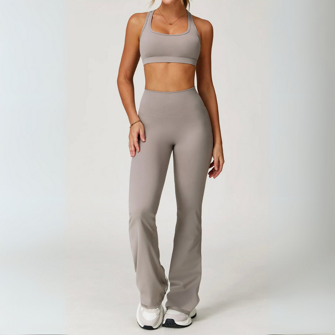 ARISELLA SEAMLESS FLARED SET