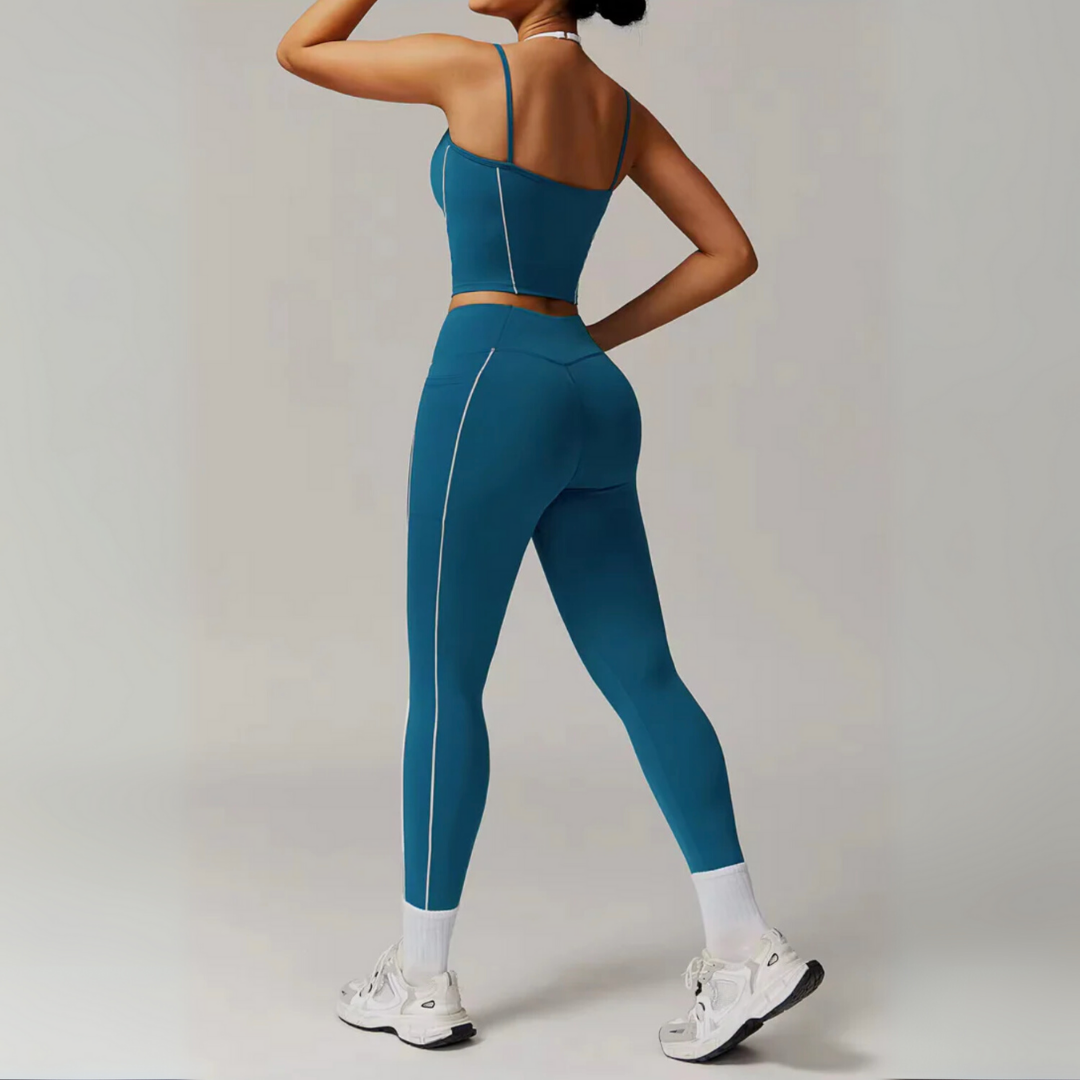 ISOLA CROP SINGLET & LEGGINGS SET