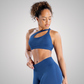 THE AYANA ONE SHOULDER SPORTS BRA