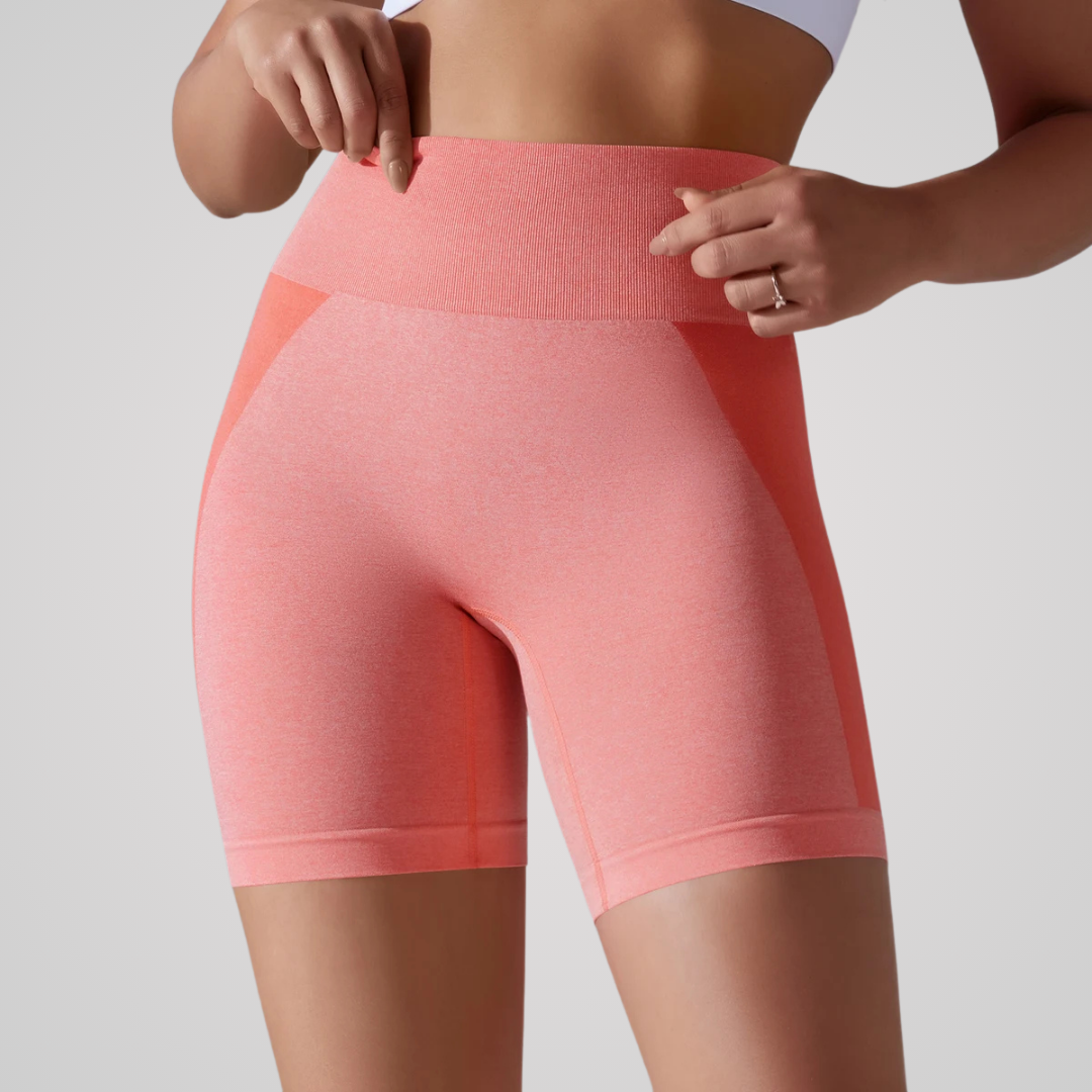 LAELIA SEAMLESS HIGH-WAISTED SHORTS