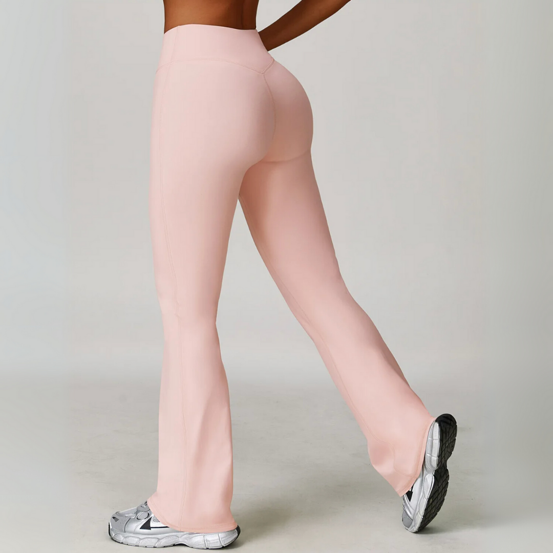 BRIM SEAMLESS FLARED LEGGINGS