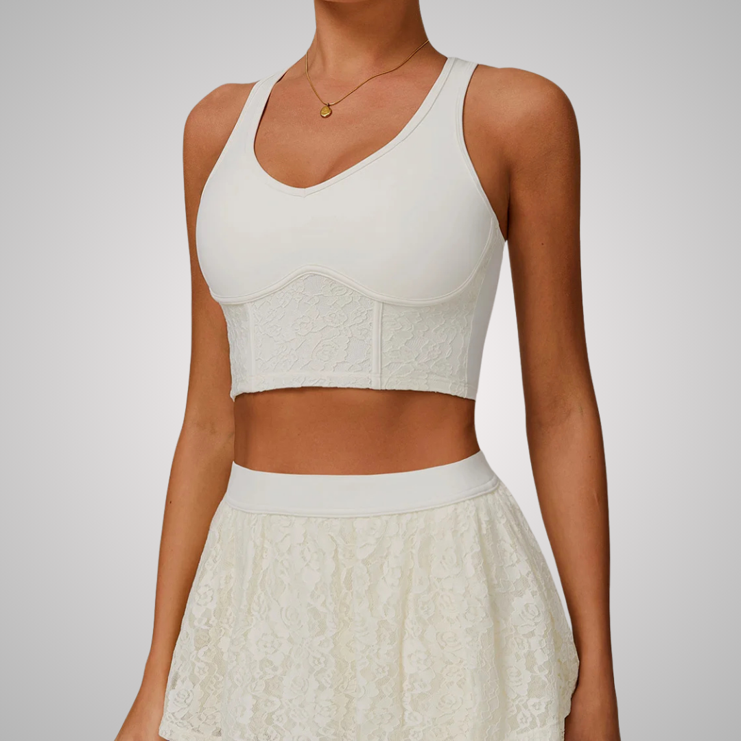 CALANTHA LACE SKIRT & SINGLET SET