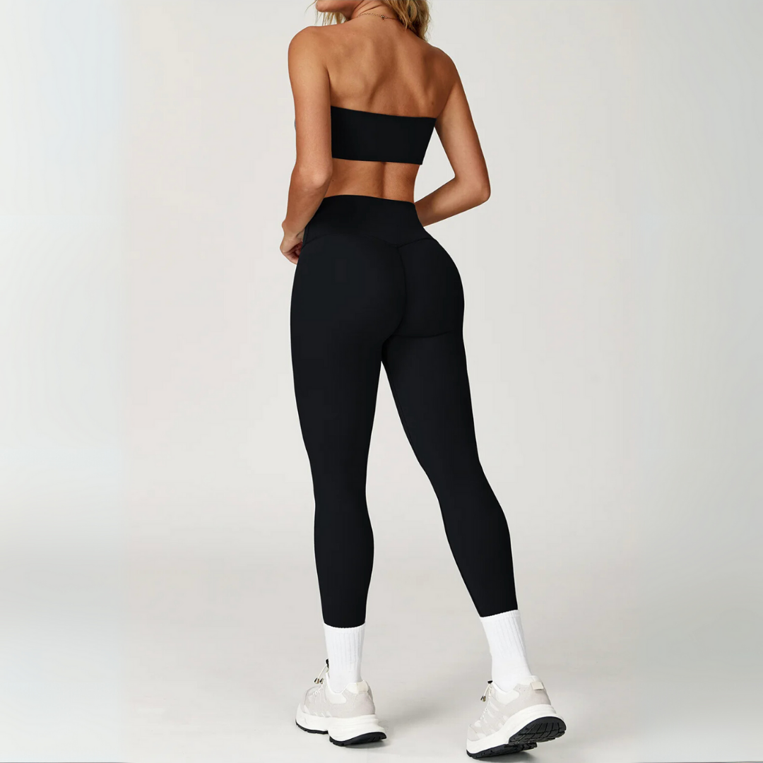 THE WHITNEY BANDEAU & LEGGINGS SET