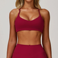 BRIM SEAMLESS RACERBACK SPORTS BRA