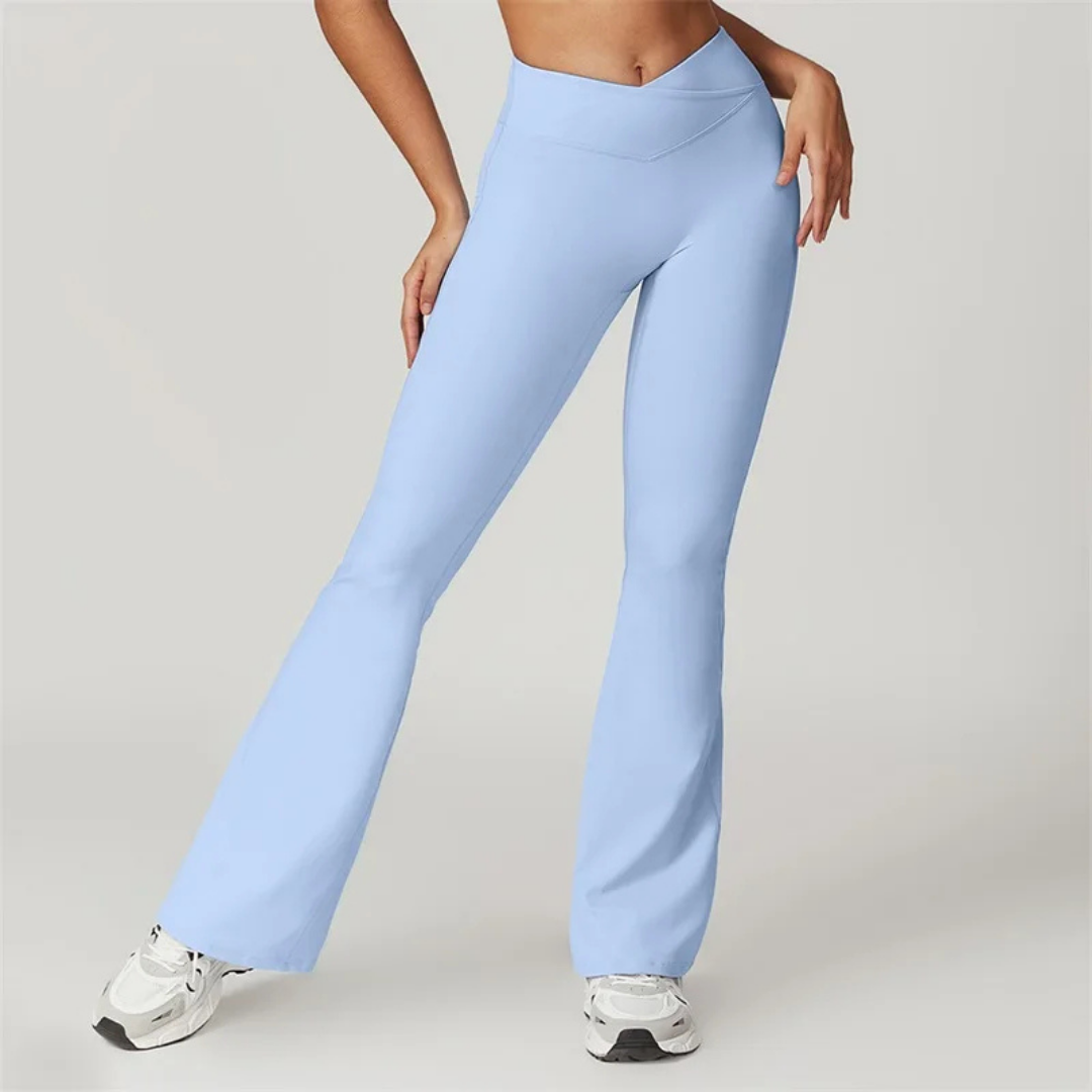 THE SURGE HIGH-WAISTED FLARED LEGGINGS