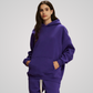 VEIL FLEECE-LINED UNISEX COTTON HOODIE