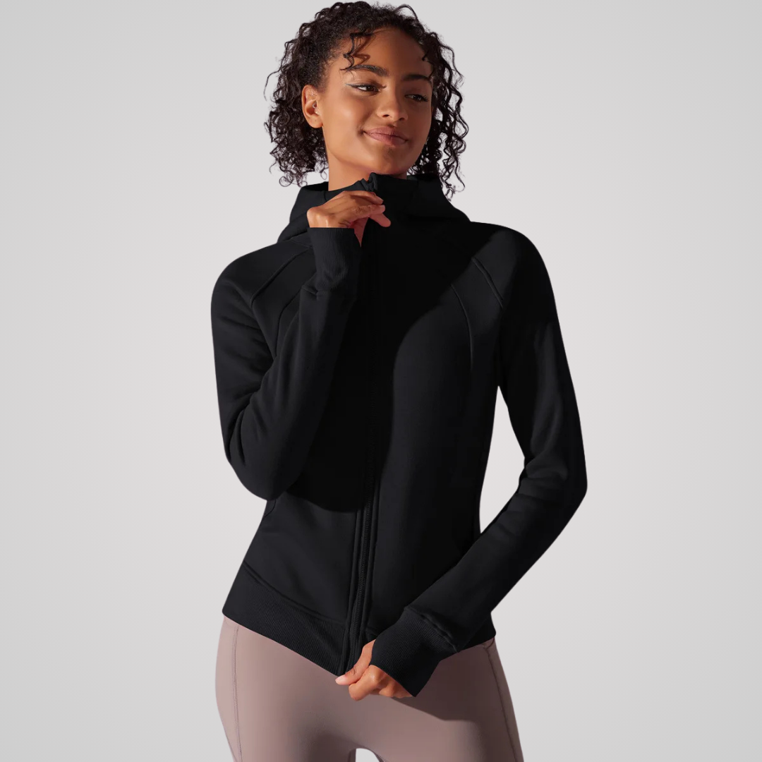 CALYRA WINDPROOF FULL-ZIP HOODIE