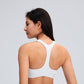 Amber Sports Bra – Ultimate comfort and style. Nylon/spandex blend for a buttery soft feel on your skin. Removable padding for customizable support. Durable material for tough workouts, made to withstand wash after wash. Stay cool and comfortable with the breathable design. Say goodbye to ill-fitting and chafing sports bras.