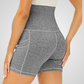 LAURIA HIGH-WAISTED MATERNITY SHORTS