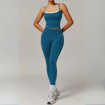 ISOLA CROP SINGLET & LEGGINGS SET