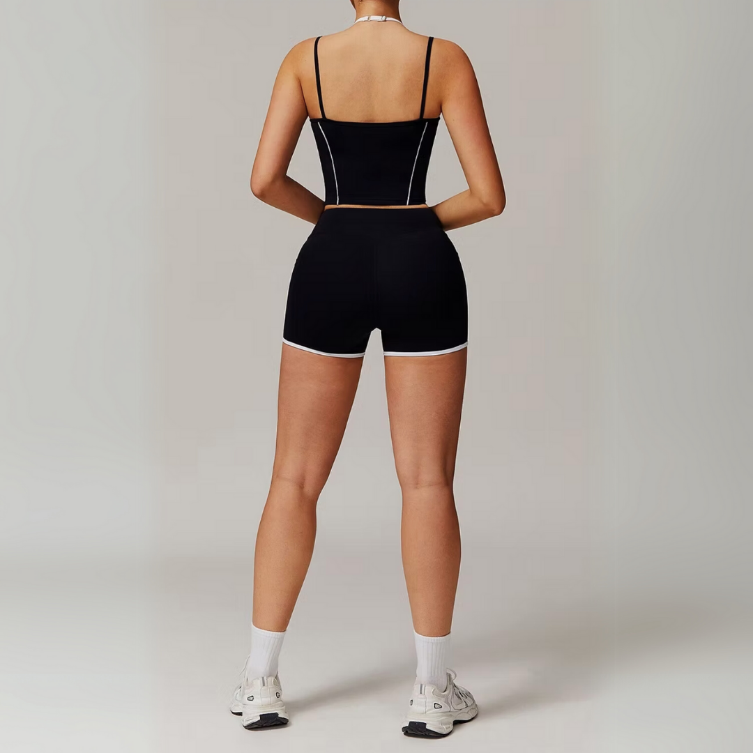 THE ISOLA COMPRESSION SINGLET & SHORTS SET