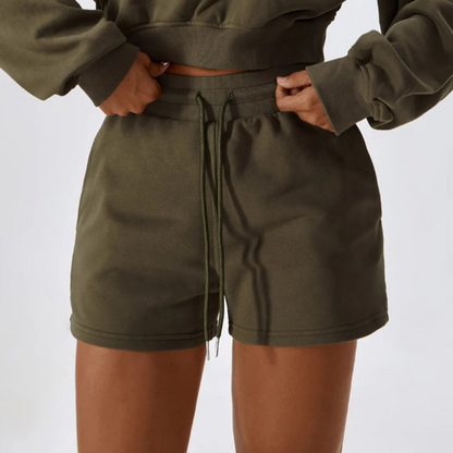 SAMARA COTTON BLEND SHORTS – Gym Giants