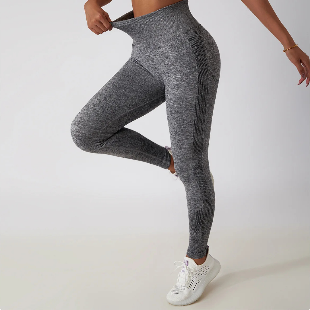 THE CASCADE SEAMLESS SCRUNCH BUTT LEGGINGS-Leggings-Gym Giants