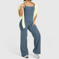 NOELIA SEAMLESS RELAXED FIT LEGGINGS-Leggings-Gym Giants