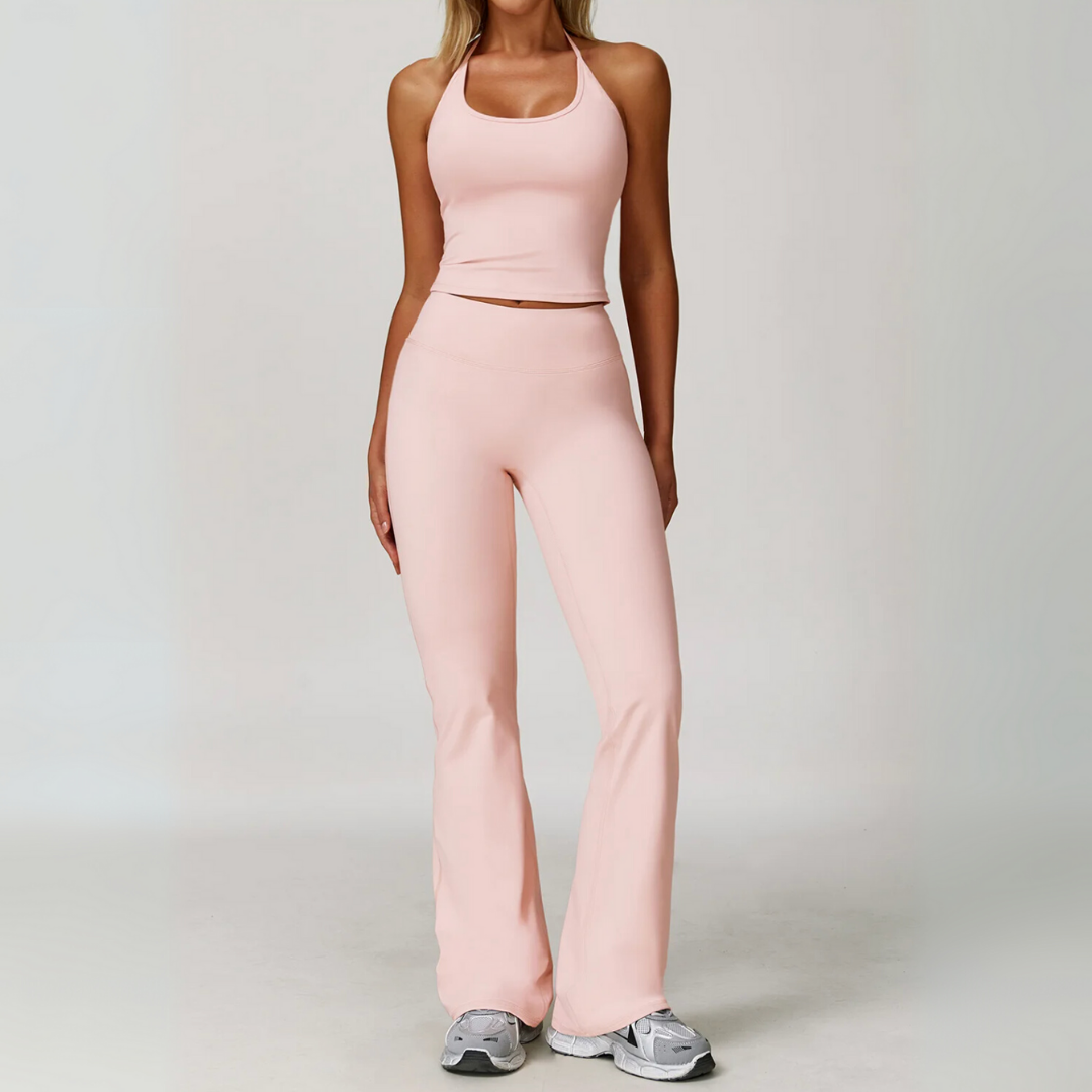 BRIM SEAMLESS FLARED LEGGINGS