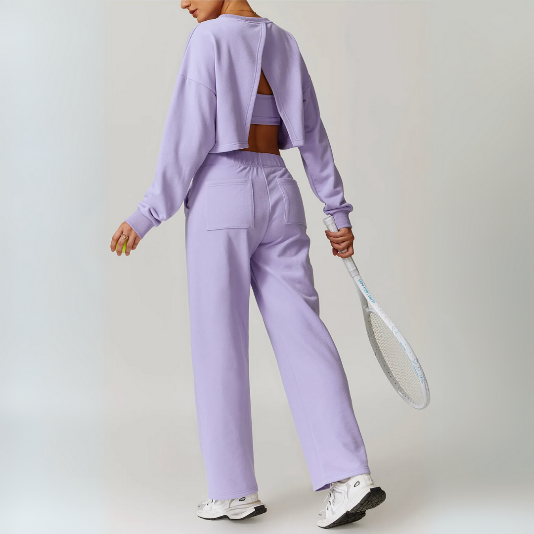 THE COVE OPEN BACK LONG SLEEVE