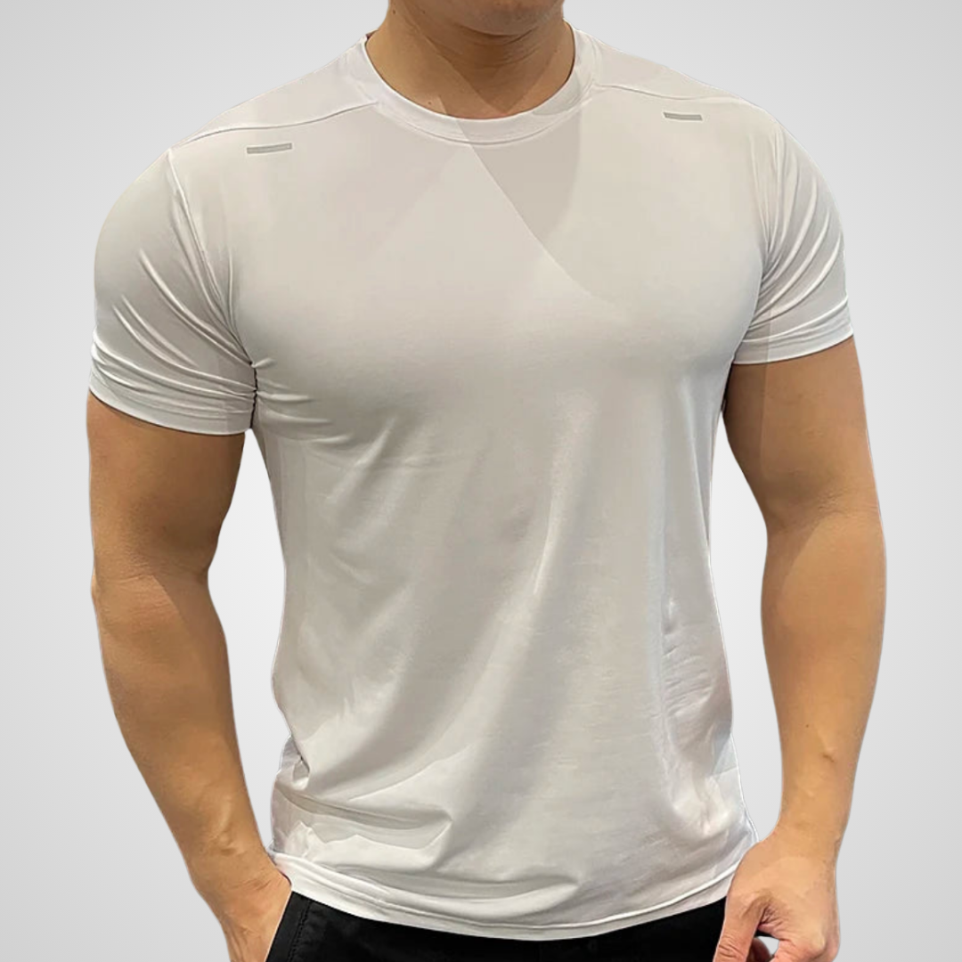THE TITAN QUICK-DRY REFLECTIVE TEE-T-Shirts-Gym Giants