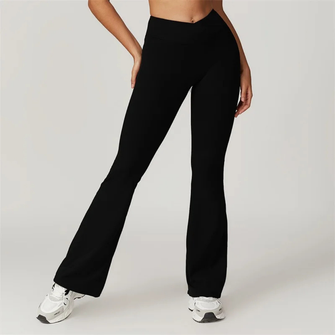 THE SURGE HIGH-WAISTED FLARED LEGGINGS
