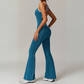 THE ISOLA FLARED LEG JUMPSUIT
