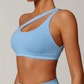 THE EVESSA ONE SHOULDER SPORTS BRA-Sports Bras-Gym Giants