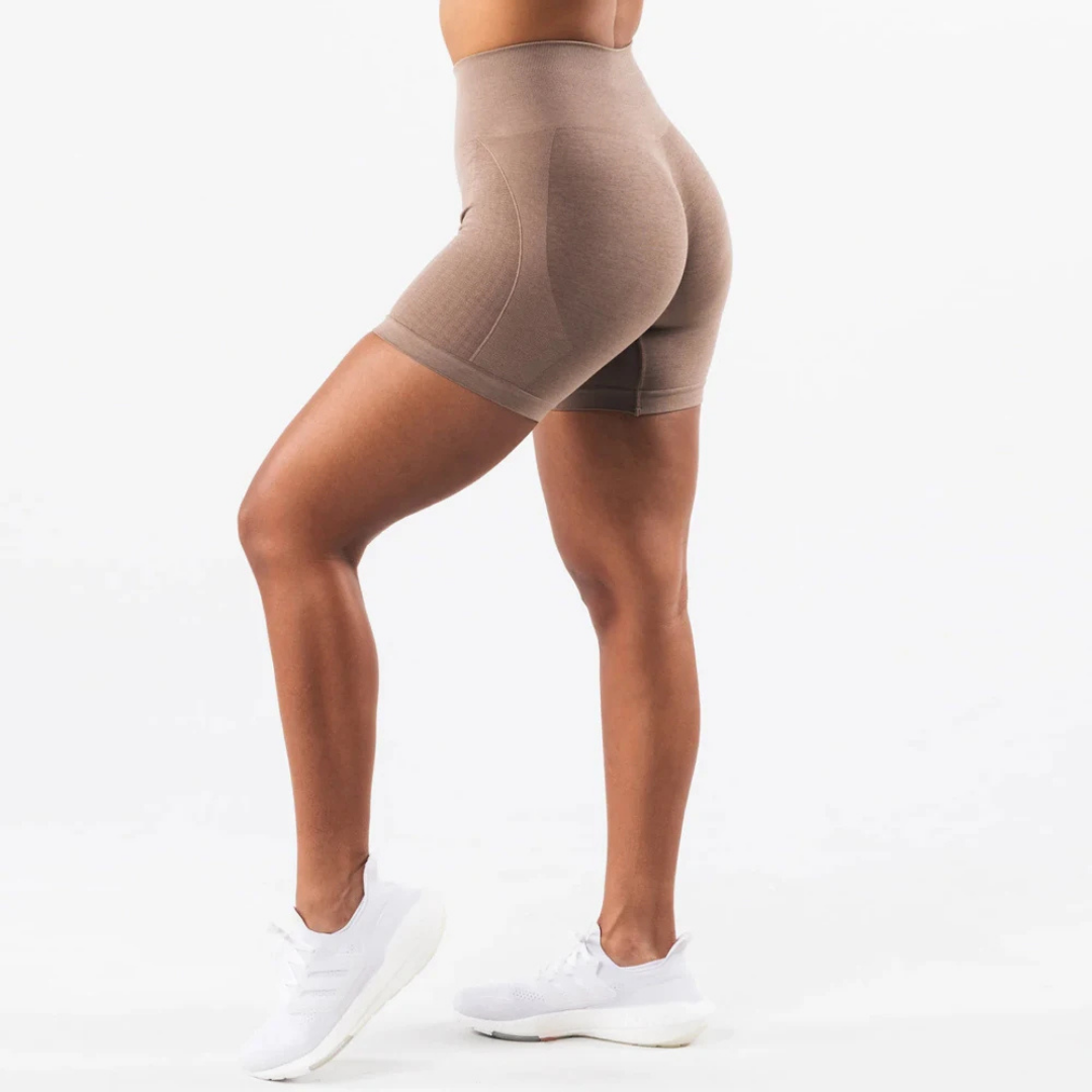 THE ACCENT SEAMLESS BOOTY CONTOUR SHORTS-Shorts-Gym Giants