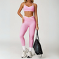 THE ORIARA SEAMLESS LEGGINGS &.SPORTS BRA SET