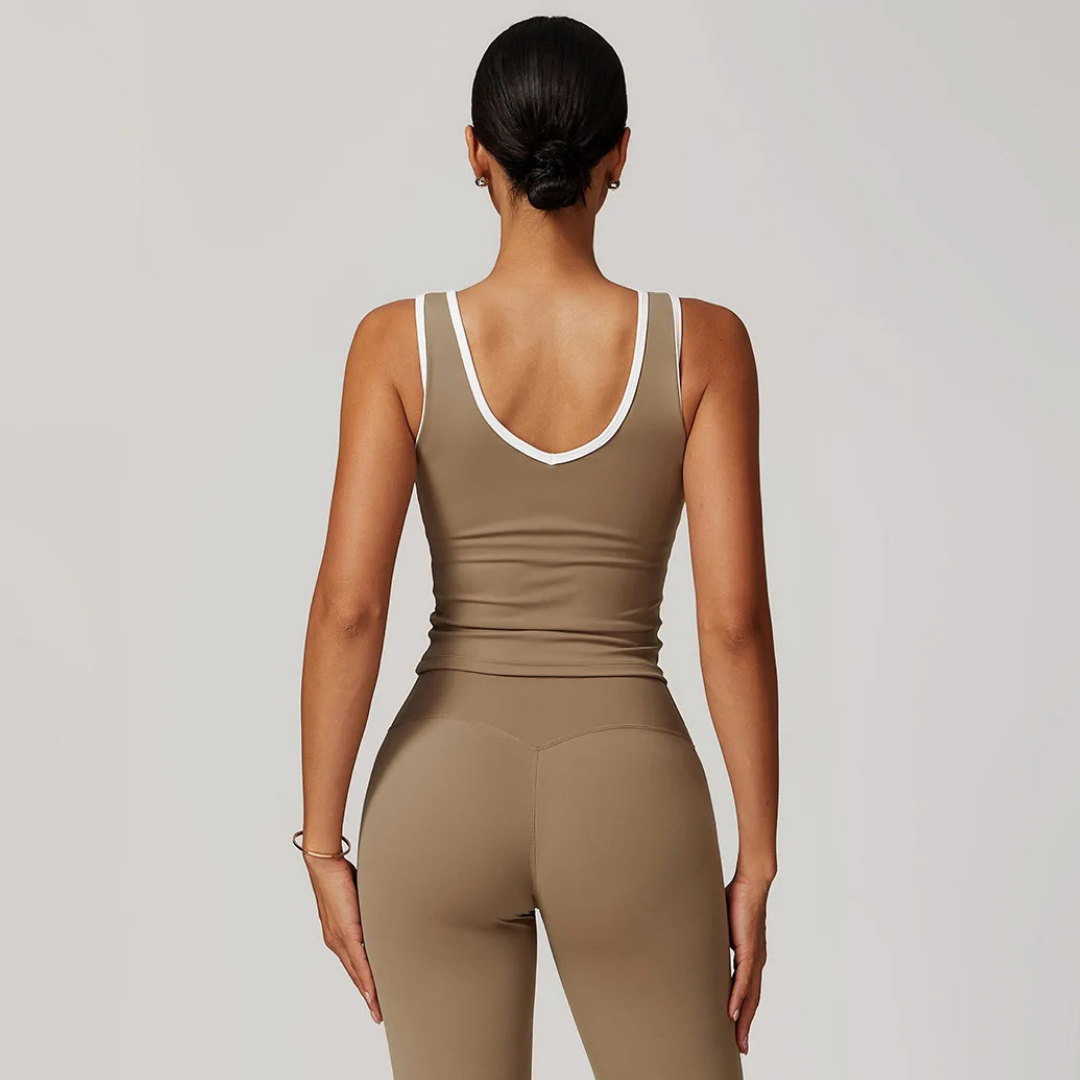 ARALINA CONTRAST SINGLET