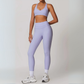 EMMELINE LEGGINGS AND TWIST BACK SPORTS BRA SET